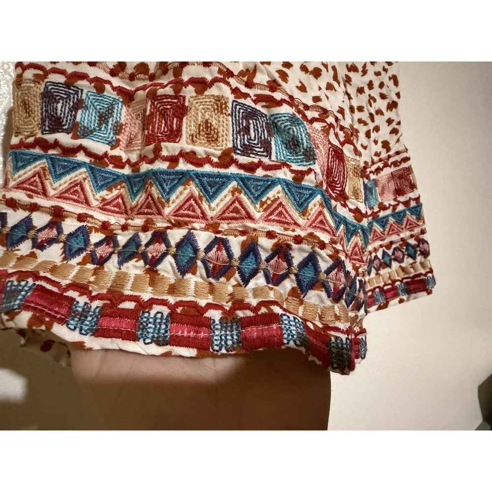 Savannah Jane Sleeveless  Embroidered Blouse Women's Size Small‎ - Picture 2 of 10